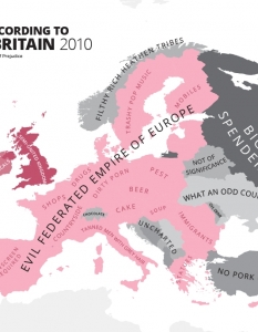 Atlas of Prejudice - 18 иронични карти на Европа от Янко Цветков  - 3
