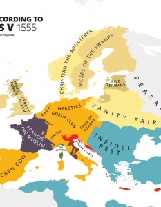 Atlas of Prejudice - 18 иронични карти на Европа от Янко Цветков  - 4