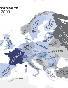 Atlas of Prejudice - 18 иронични карти на Европа от Янко Цветков  - 5