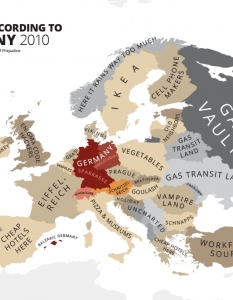Atlas of Prejudice - 18 иронични карти на Европа от Янко Цветков  - 6