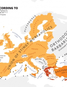 Atlas of Prejudice - 18 иронични карти на Европа от Янко Цветков  - 7