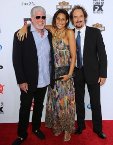 Ron Perlman, Blake Perlman & Kim Coates