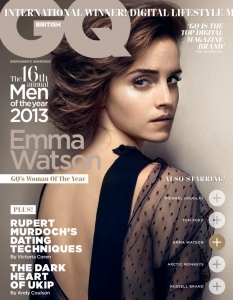 Ема Уотсън за GQ UK, октомври 2013 - 1