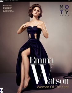 Ема Уотсън за GQ UK, октомври 2013 - 2