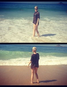 Jessie J на плажа в Рио - 2