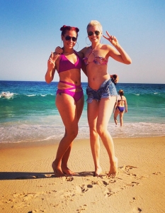 Jessie J на плажа в Рио - 5