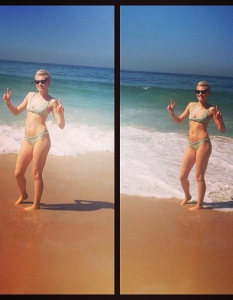 Jessie J на плажа в Рио - 7