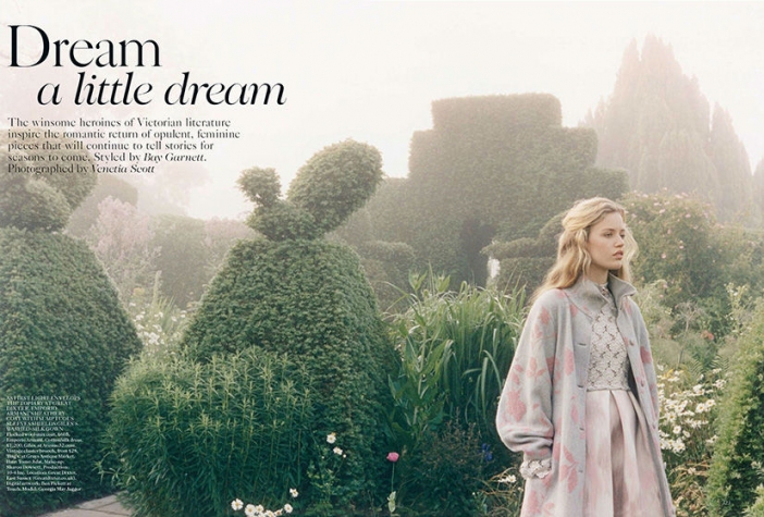 Джорджия Мей Джагър за Vogue UK, октомври 2013
