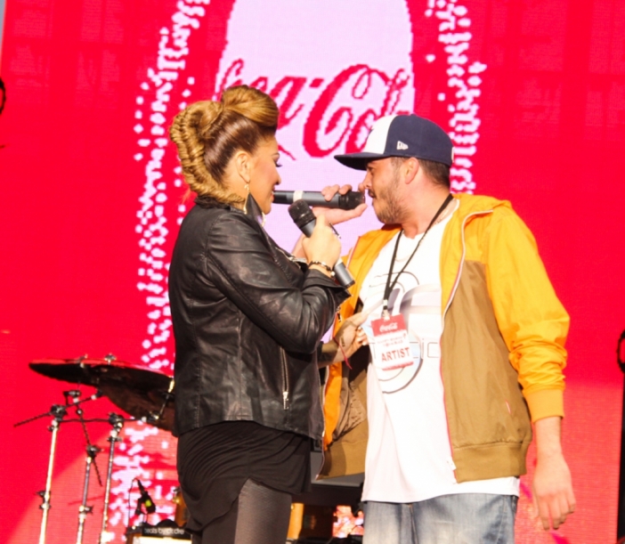 Sanny Alexa на Coca-Cola Happy Energy Tour 2013 в София