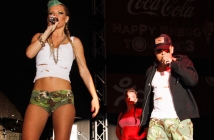Кристо и Лора Караджова на Coca-Cola Happy Energy Tour 2013 в София