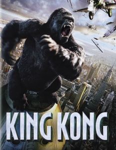 King Kong (Кинг Конг)
Годзила и Кинг Конг са легенди във киноиндустрия. Има ли филм за тях, едно е сигурно – ще има и разрушения. Продукцията за огромната горила, режисирана от Питър Джаксън (Peter Jackson) през 2005 г., се развива в по-голямата си част извън САЩ. 
Когато събитията се пренасят на американска земя, зрителите вече са запознати със силата на Конг и знаят, че нещо ужасно ще се случи на нюйоркчани.