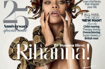 Rihanna за British GQ 25th Anniversary special issue, ноември 2013