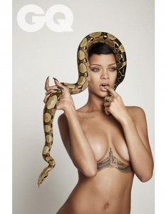 Rihanna за British GQ 25th Anniversary special issue, ноември 2013 - 4