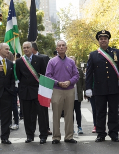 Michael Bloomberg и шефът на полицията на Ню Йорк Ray Kelly