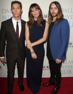 Matthew McConaughey, Jenniifer Garner, Jared Leto