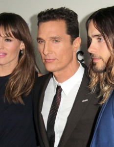 Matthew McConaughey, Jenniifer Garner, Jared Leto