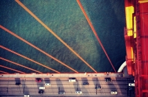 Самоубийствена серия снимки от върха на Golden Gate Bridge 