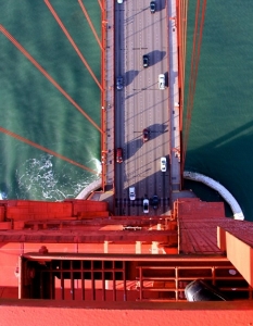 Самоубийствена серия снимки от върха на Golden Gate Bridge  - 2