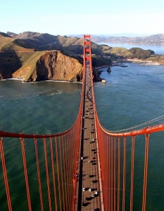 Самоубийствена серия снимки от върха на Golden Gate Bridge  - 3