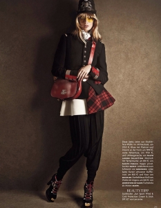 Julia Stegner за Vogue Germany, декември 2013 - 12