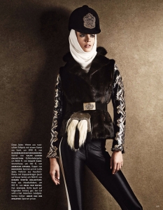 Julia Stegner за Vogue Germany, декември 2013 - 4