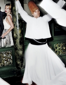 Кейт Мос & Chiwetel Ejorfor за US Vogue, декември 2013 - 8