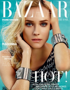 Даян Крюгер за Harper’s Bazaar Brasil, декември 2013 - 5