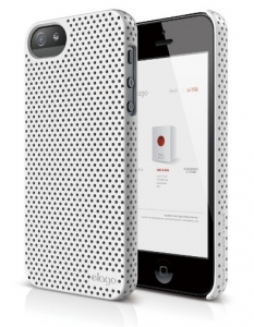 Elago S5 Breathe
Искате ли телефонът ви да "диша"? Изберете този калъф с уникален дизайн. Той е тънък и  ергономичен, подобрява захвата на вашия iPhone, но в същото време не  възпрепятства достъпа до всички контролни бутони и камерата  благодарение на специалния си Unreflecting отвор. 
Цена: 39 лв. 
Още за продукта