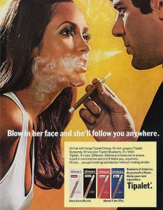14 абсурдни реклами на цигари от миналото - 1