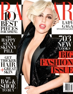 Lady Gaga за Harper