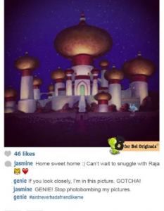 Принцесите на Disney превземат Instagram - 9