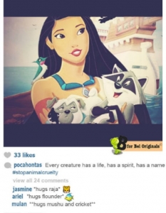 Принцесите на Disney превземат Instagram - 8
