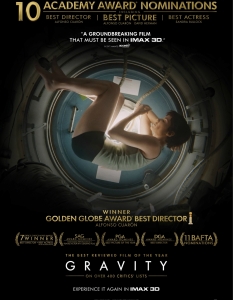 Gravity - 7 статуетки
На церемонията по раздаването на Оскарите през 2014 г., рекордьор по спечелени статуетки стана Gravity (Гравитация) на Алфонсо Куарон.

Испанският режисьор грабна отличието за Най-добър режисьор, а Академията оцени продукцията в по-голямата част от техническите категории - операторско майсторство, филмов и звуков монтаж, озвучаване, визуални ефекти и операторско майсторство.