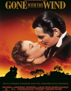 Gone with the Wind - 9 статуетки
Вивиан Лий и Кларк Гейбъл създават един от най-знаменитите романси в историята на киното - Gone with the Wind (Отнесени от вихъра).
Лентата е режисирана от Виктор Флеминг, който печели единствения си "Оскар" именно за тази драма, а Академията присъжда на филма и още осем награди, включително за Най-добър филм.