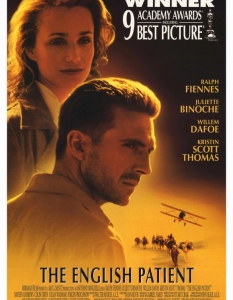 The English Patient - 9 статуетки
Ралф Файнс е във фокуса на Академията във всеки удобен момент и е странно как се разминава с Оскара в The English Patient (Английският пациент).
Военната драма на Антъни Мингела печели девет златни статуетки през 1997 г., като от основните категории само Оскарът за главна мъжка роля е присъден на Джефри Ръш за ролята му в Shine.