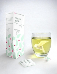 Дизайн: Natalia Ponomareva
Още едно креативно решение за визия на чаено пакетче в стил оригами.