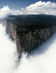 Планината Рорайма между Бразилия, Венецуела и Гвиана
