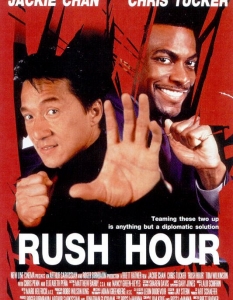 Rush Hour (Час пик)
Джеки Чан и Крис Тъкър са по следите на отвлечено момиче в един от най-забавните екшъни от края на 90-те години - Rush Hour.
Тандемът се събра за още две части  през 2001 и 2007 г., а съвсем скоро им предстои и четвърти епизод, за  който все още липсват много подробности.