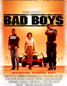 Bad Boys (Лоши момчета)
Екшън-комедии за полицейски тандеми има под път и над път. Някои от тях обаче са си извоювали статут  на класики, а Bad Boys определено е сред тях.
Уил Смит и Мартин Лоурънс са лошите  момчета, които в първата част на поредицата разследват случай с  откраднат хероин, докато пазят защитен свидетел. 