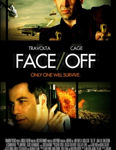 Face/Off (Лице назаем)
Джон Траволта срещу Никълъс Кейдж в може би най-култовия класически екшън от последното десетилетие на 20-ти век.
Двамата актьори са брилянтни в ролите си и ни карат да си спомним с носталгия за дните,  когато бяха сред най-големите звезди в Холивуд, а не просто знаменитости пред пенсия.