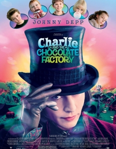 ... и отново Джони Деп (Johnny Depp), този път като ексцентричния Уили Уонка в Charlie and the Chocolate Factory (Чарли и шоколадовата фабрика). 