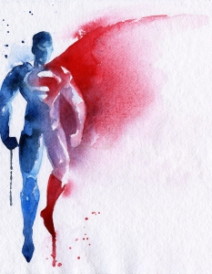 20 нестандартни илюстрации на супергерои  - 10