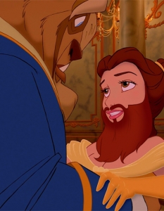 Ако Disney принцесите имаха бради - 10