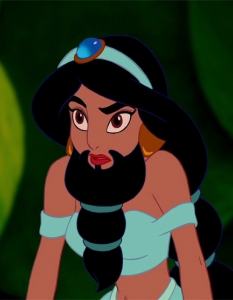 Ако Disney принцесите имаха бради - 2