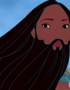 Ако Disney принцесите имаха бради - 5