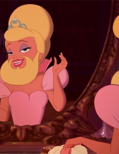 Ако Disney принцесите имаха бради - 8