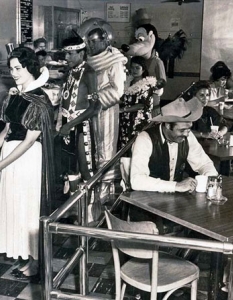 Кафенето на персонала в Дисниленд, 1961 година.