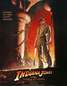 Indiana Jones and the Temple of Doom
Действието на тази класика се развива в Индия и един от култовите моменти е вечерята в двореца Панкот.
Там главните герои ядат за десерт сладолед в череп на маймуна, което обижда индийците, за голяма част от които животното е свещен символ.
Както се казва, за да направиш омлет, трябва да счупиш няколко яйца...