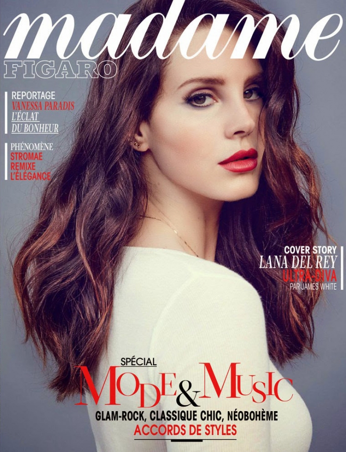 Lana Del Rey за Madame Figaro, юли 2014