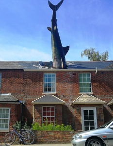 Скулптура: The Headington Shark
Автор: John Buckley
Град: Оксфорд, Англия.